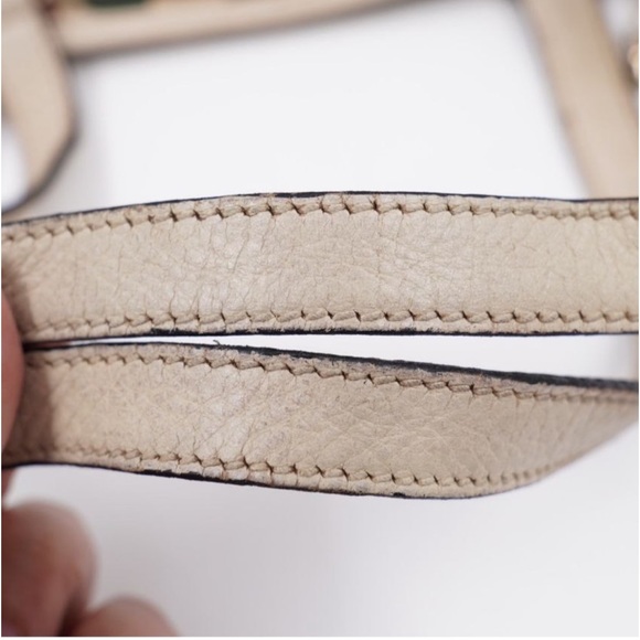 Authentic Gucci Sherry line Small tote with horsebit Interior with GUCCI - Picture 9 of 16